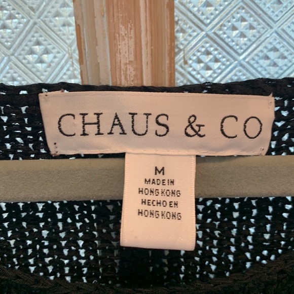 Chaus & Co, Women, Black Sweater, Light Weight, Size M - Picture 2 of 7